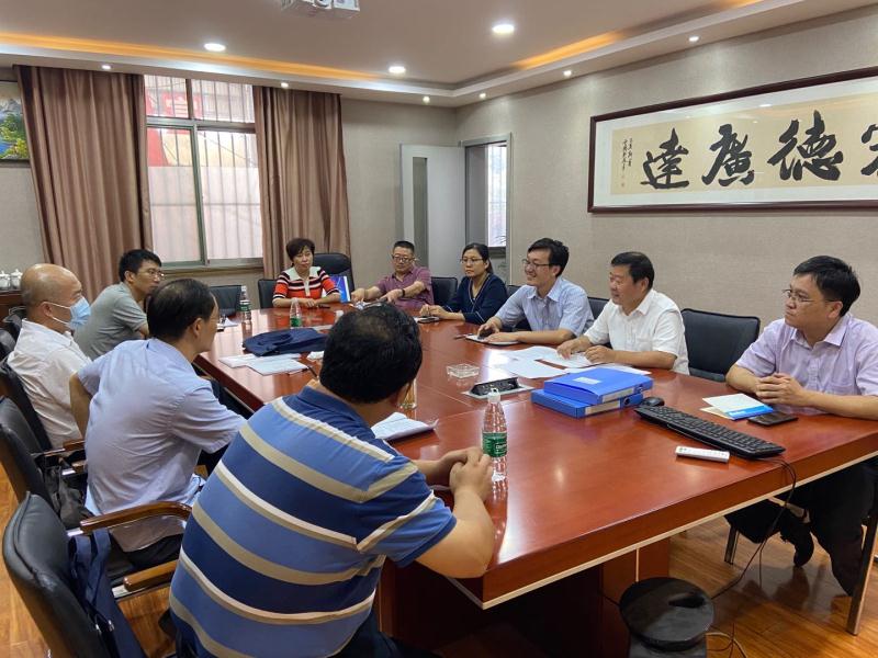 省总工会联合调研组来华亿平台_华亿（中国）一站式服务平台集团调研