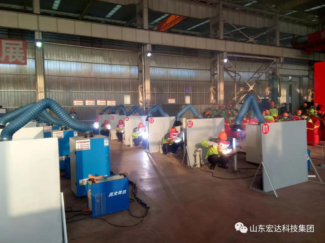 济南市长清区第五届职工焊接技能大赛在华亿平台_华亿（中国）一站式服务平台集团隆重举行